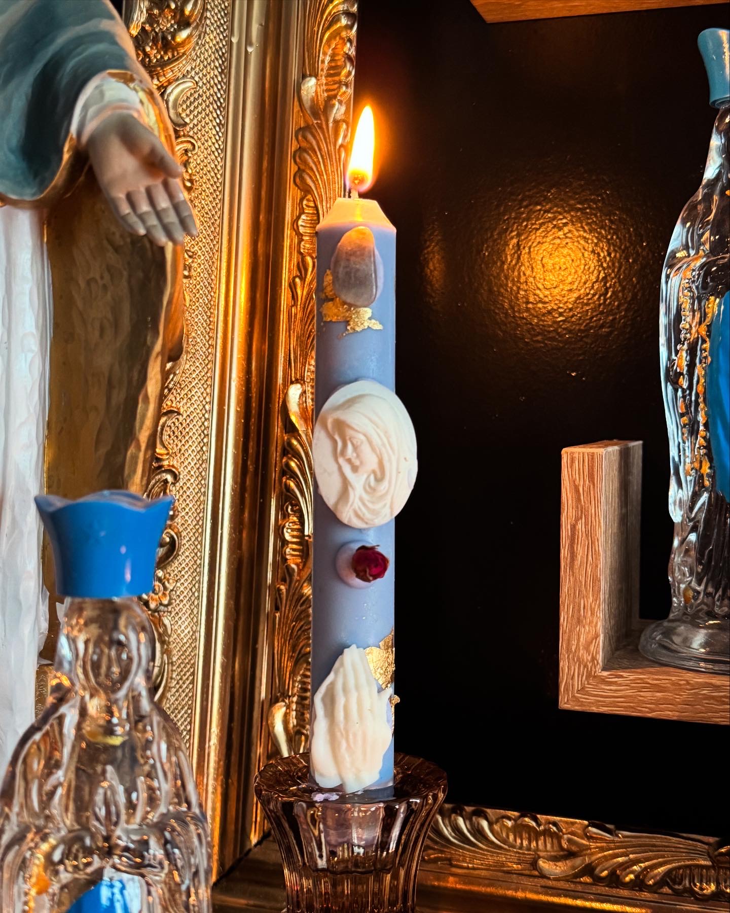 Bougie d'intention Vierge Marie