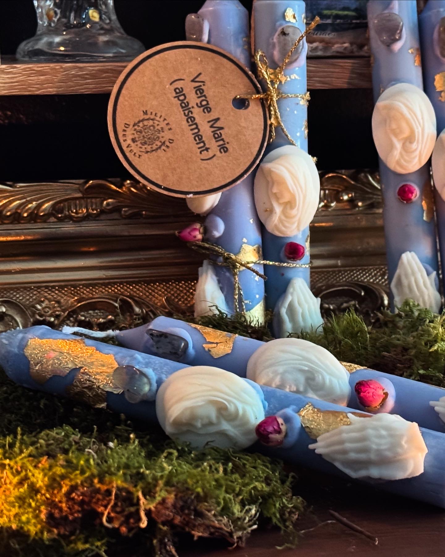 Bougie d'intention Vierge Marie