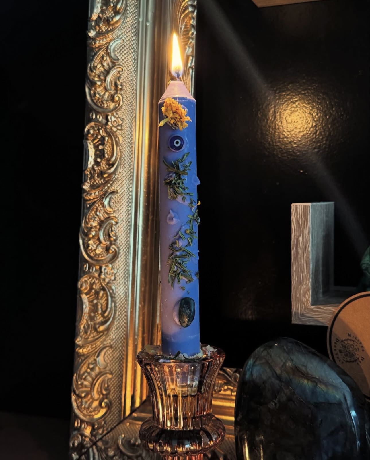 Bougie d'intention contre le Mauvais Oeil